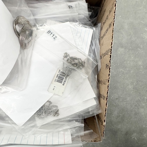 Bulk Jewelry Box 4 Pounds 4 Ounces Variety Craft Wearable Fashion Mystery Fun - Picture 5 of 8